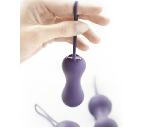 Набір вагінальних кульок Je Joue - Ami Purple, діаметр 3,8-3,3-2,7см, вага 54-71-100гр