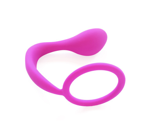 Анальный стимулятор массажер простаты с эрекционным кольцом