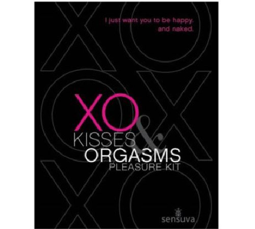 Подарочный набор Sensuva XO Kisses & Orgasms (бальзам для губ с феромонами и жидкий вибратор)