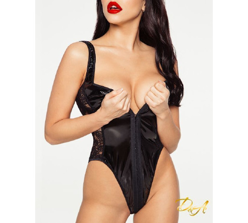 Эротический костюм зайки «Игривая Салли» XL, боди с длинной молнией