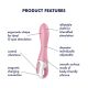 Вібратор точки G надувний Satisfyer Air Pump Vibrator 2