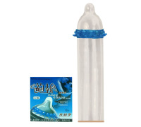 Презервативы с усиками и шипами 1 шт голубая пачка