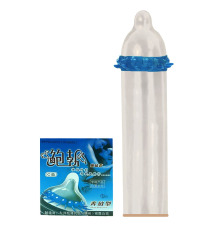 Презервативы с усиками и шипами 1 шт голубая пачка