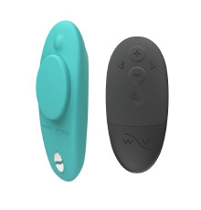 Смарт-вибратор в трусики We-Vibe Moxie+ Aqua, обновленный пульт ДУ