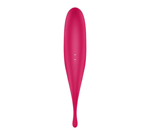 Вибратор для клитора с вакуумной стимуляцией Satisfyer Twirling Pro Red