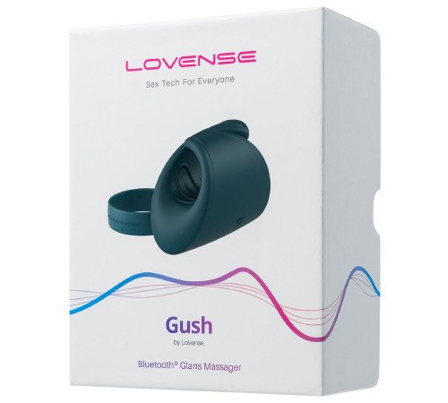 Смарт вібро-мастурбатор для головки члена Lovense Gush