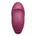 Вибростимулятор-пульсатор Satisfyer Tap & Climax 1 Red, эффект постукивания пальцем, 2 мотора