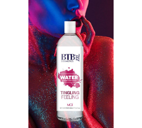 Змазка на водній основі з ефектом вібрації та поколювання MAI EFECTO TINGLING (250 мл)