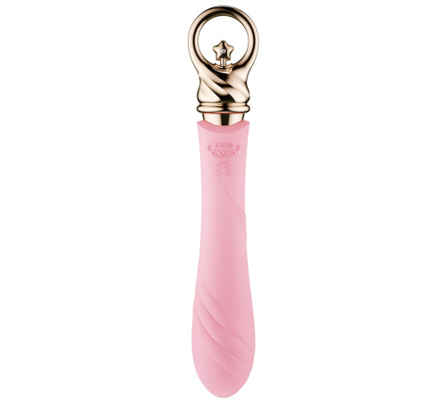 Вібратор для точки G із підігрівом Zalo Sweet Magic - Courage Fairy Pink