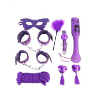 Набір для БДСМ ігор Bondage Restraints Set, Purple