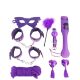 Набор для БДСМ игр Bondage Restraints Set, Purple
