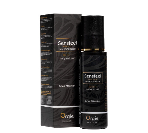 Лосьон с феромонами для тела и волос Orgie – Sensfeel Seduction Elixir 10 in 1 for Man (100 мл)