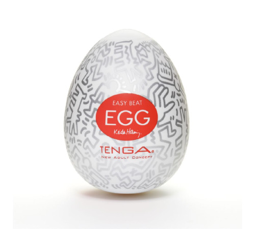 Мастурбатор яйцо Tenga Keith Haring EGG Party