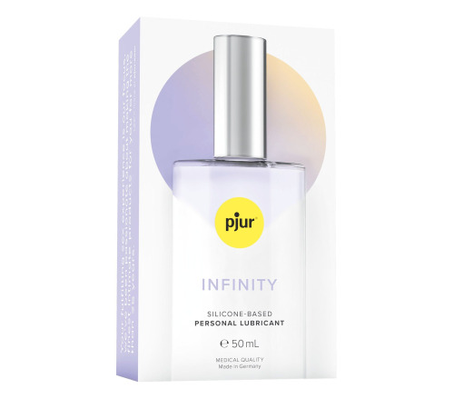 Премиальная смазка на силиконовой основе pjur INFINITY silicone-based (50мл) 2в1 для секса и массажа