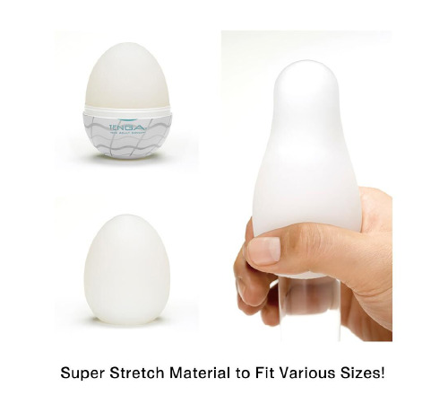 Набор мастурбаторов-яиц Tenga Egg New Standard Pack (6 яиц)