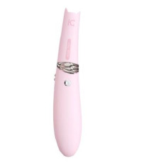 Вакуумный стимулятор с вибрацией KISTOY Miss CC Pink, можно использовать как вибратор, диам. 3,6см