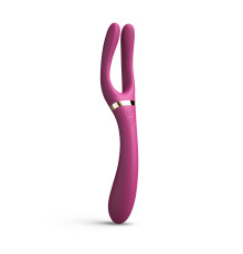 Вибратор-стимулятор Dorcel INFINITE JOY PLUM, многофункциональный, унисекс