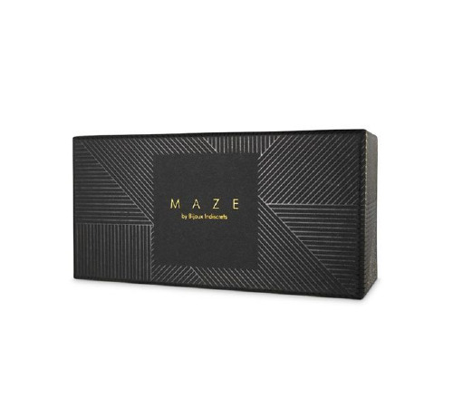 Наручники Bijoux Indiscrets  MAZE - Wide Cuffs Black