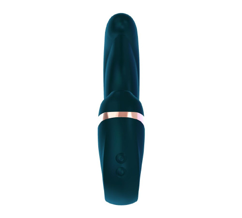 Вибратор с вакуумной стимуляцией клитора Adrien Lastic My G (Teal)