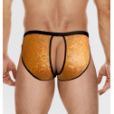 Виниловые мужские трусики с отверстием Джон
