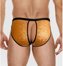 Виниловые мужские трусики с отверстием Джон