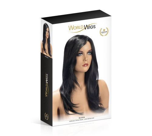Парик World Wigs OLIVIA LONG BROWN