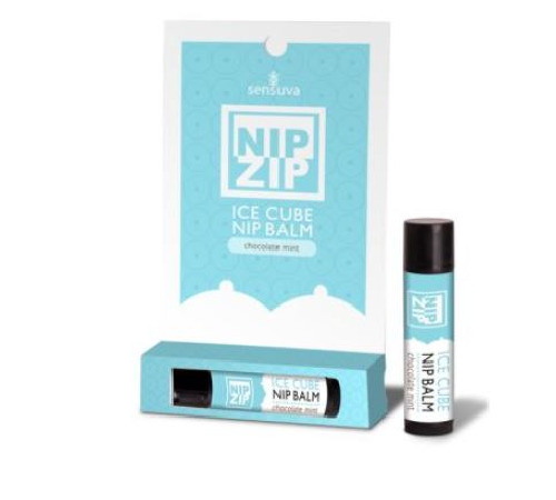 Стимулирующий бальзам для сосков Sensuva Nip Zip Chocolate Mint (4 г), охлаждающий