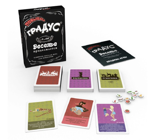 Застольная игра для компании «Повышаем Градус» (RU)