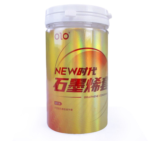 Тонкі презервативи OLO 10шт. у банку