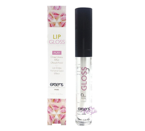 Стимулирующий блеск для губ EXSENS Lip Gloss 7.4мл, эффект покалывания и холод-тепло