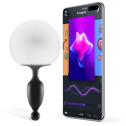 Анальная смарт-пробка Magic Motion Bunny со съемным пушистым хвостиком, управление со смартфона