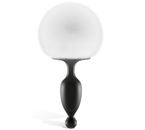 Анальна смартпробка Magic Motion Bunny зі знімним пухнастим хвостиком, керування зі смартфона