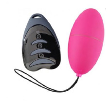 Виброяйцо Alive Magic Egg 3.0 Pink с пультом ДУ, на батарейках