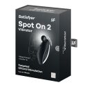 Вибратор для наружной стимуляции Satisfyer Spot On 2 Black, очень мощный, гибкий отросток