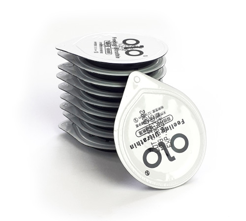 Презервативы Double Benefit 0.01 Passionate factor, Черные 10 шт