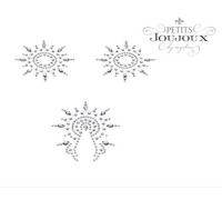 Пестіс Petits Joujoux Gloria set of 3 - Silver