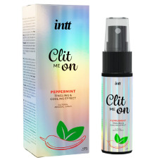Возбуждающий спрей для клитора Intt Clit Me On Peppermint Cooling Effect 12 мл, охлаждающий эффект