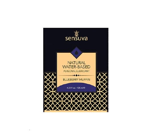 Пробник Sensuva - Natural Water-Based Blueberry Muffin (6 мл)