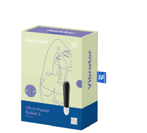 T360171 Вибропуля для целенаправленной стимуляции Satisfyer Ultra Power Bullet 2 Black