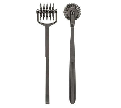 Колесо Вартенберга игольчатое на 5 рядов зубцов Doc Johnson Kink- Spike - Solid Metal Pinwheel - 5 W