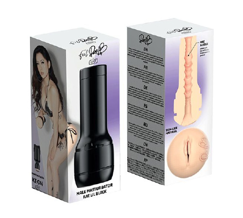 Мастурбатор Kiiroo Feel Rae Lil Black, копия вагины порнозвезды