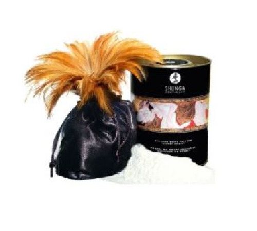 Вкусная пудра для оральных ласк Shunga Sweet Snow Body Powder - Sparkling Strawberry Wine (228 гр)