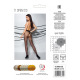 Колготки с открытым доступом Passion TIOPEN 010 black 3/4 (20 den), контрастная линия