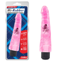 Вибратор розовый Chisa Hi-Rubber