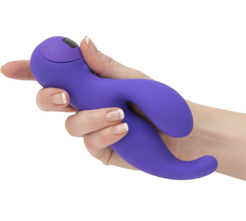 Вібратор-кролик з сенсорним управлінням Touch by SWAN - Solo Purple, глибока вібрація, для точки G
