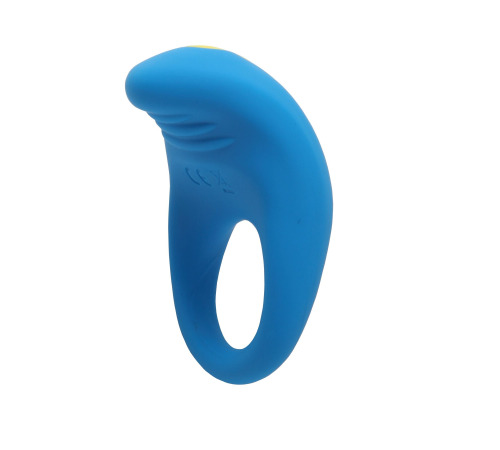 Эрекционное виброкольцо Romp Juke, особая изогнутая виброголовка, 10 вариантов стимуляции