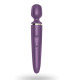 Вібромасажер Satisfyer Wand-er Woman (Purple/Gold) водонепроникний, потужний, розмір XXL
