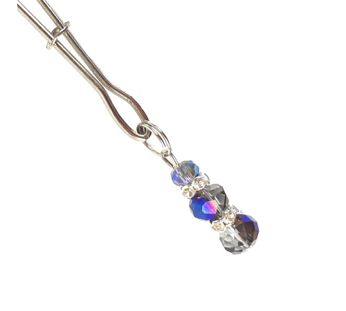 Зажимы для сосков Art of Sex - Nipple Clamps Lovely Blue