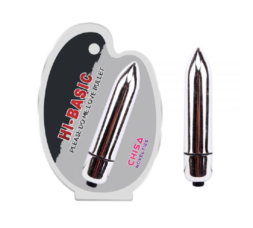 Вибропуля серебро Chisa Hi-Basic 