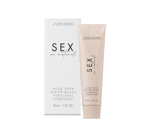 Ухаживающий лубрикант на водной основе Bijoux Indiscrets Sex au Naturel – Aloe Vera